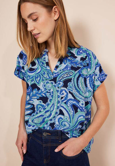 Streetone women's aqua tshirt blouse
