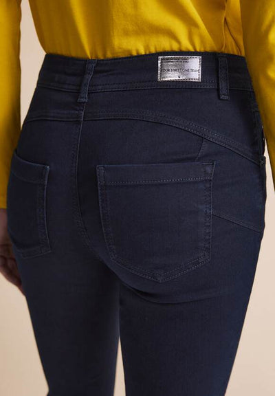 Street one women's bootcut slim fit jeans blue.jpg