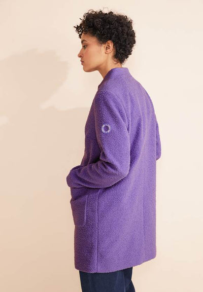 Street One women's Wool look Coat purple