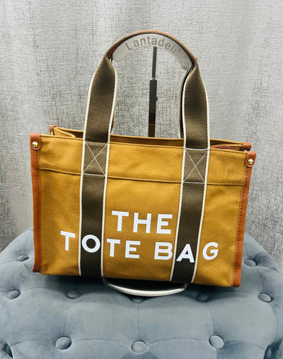The tote women's bag in canvas material