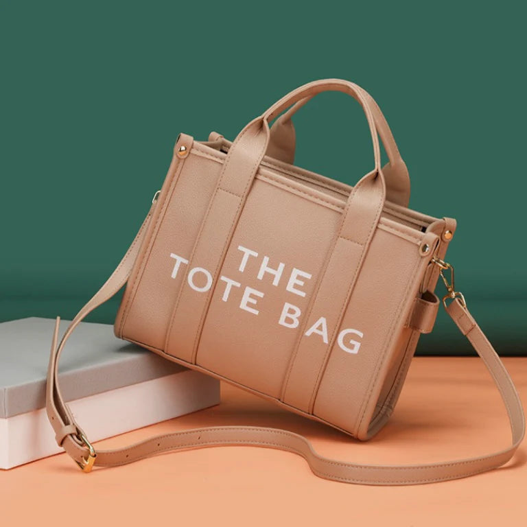 The tote women's brown bag