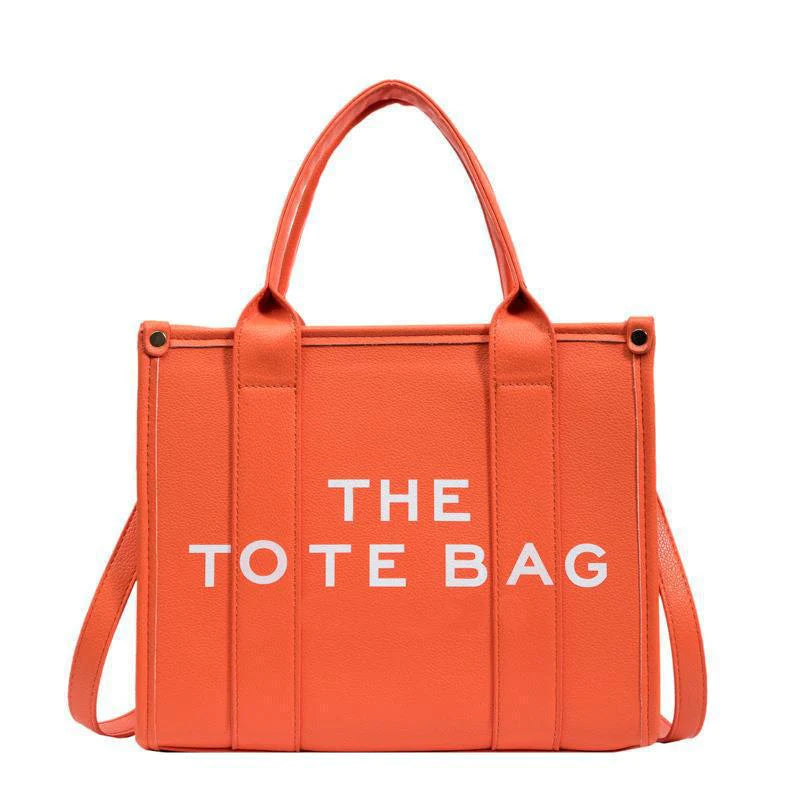 The tote women's orange bag