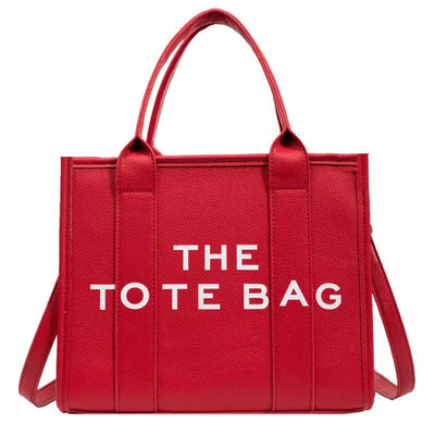 The tote women's red bag