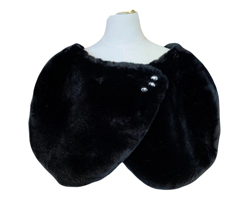 Women's Faux Fur Wraps Shawl