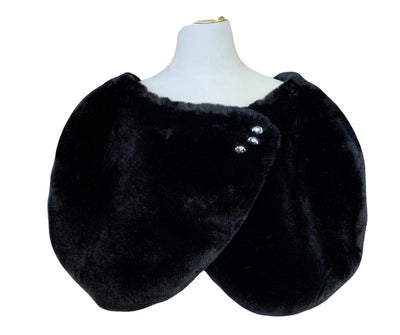 Women's Faux Fur Wraps Shawl