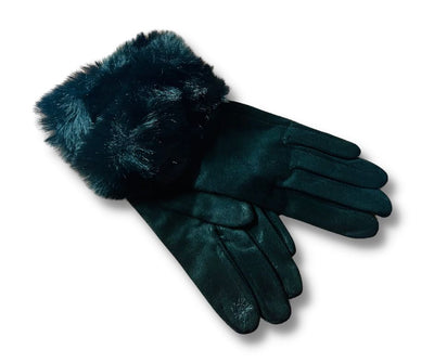 Women's faux gloves