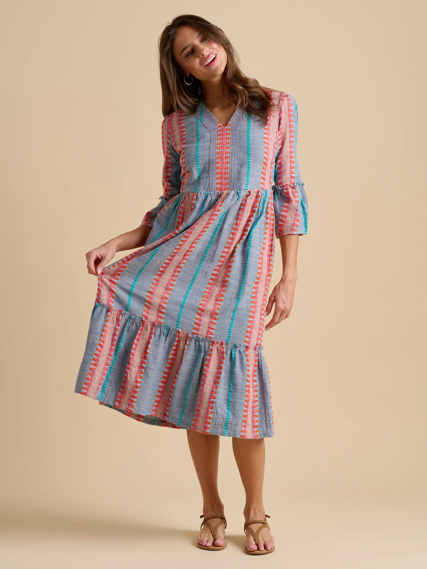 Brakebrun Shore Midi Dress