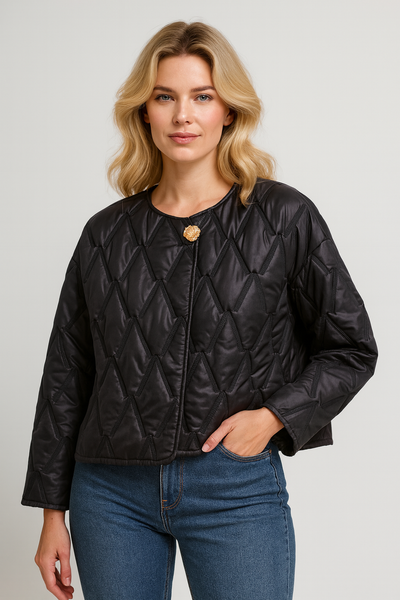 black short jacket