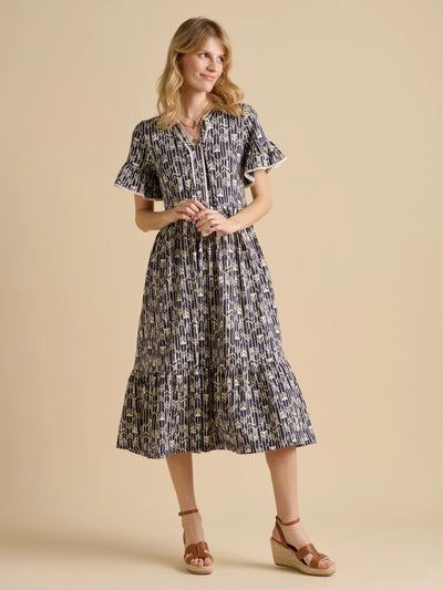 Brakebrun Arrows Midi Dress