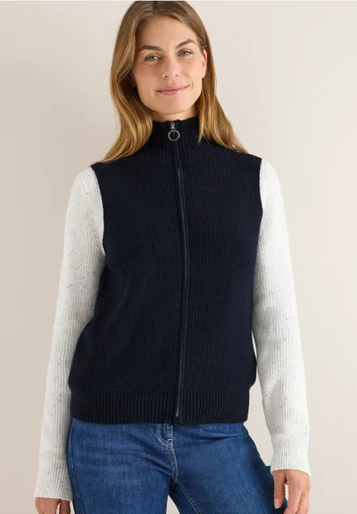 CECIL Cosy Rib Vest