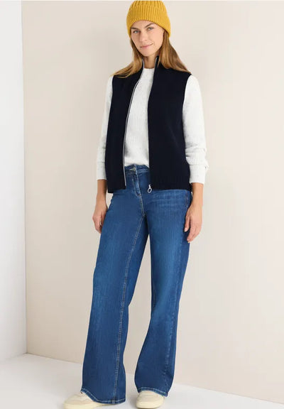 CECIL Cosy Rib Vest