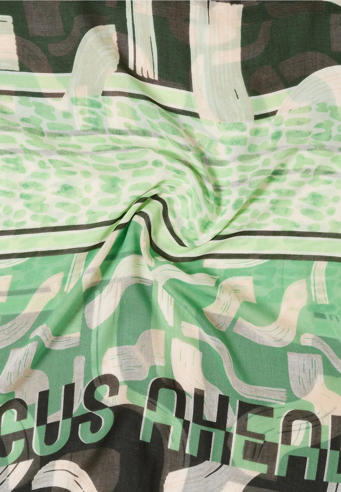 CECIL Patterned Loop Scarf