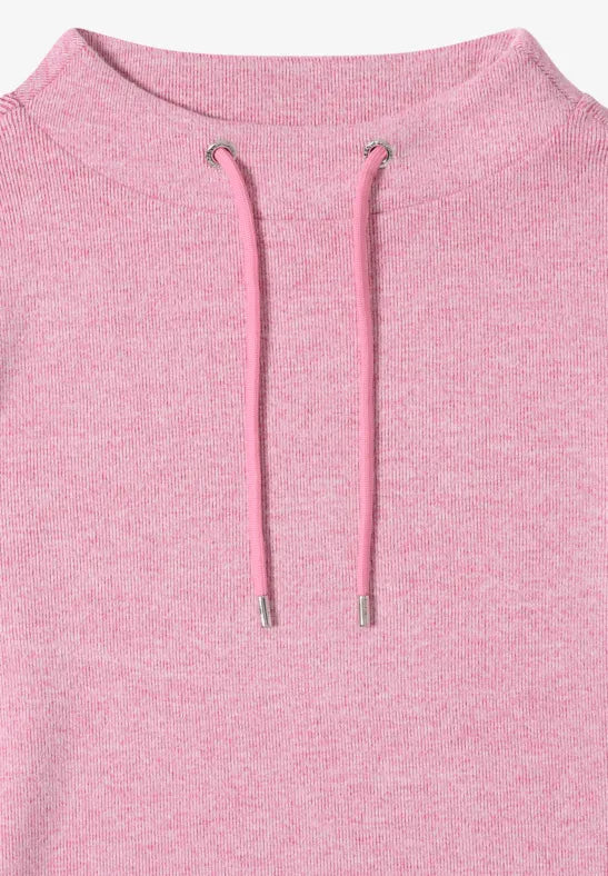 Cecil Melange Funnel neck top