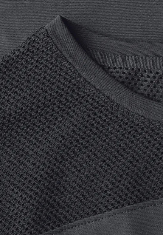 CECIL T-shirt with mesh detail
