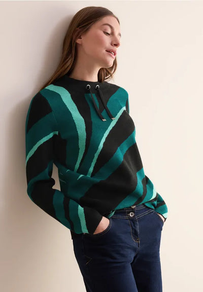 CECIL jacquard sweater