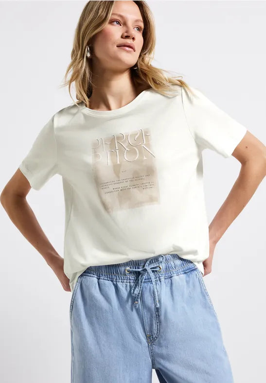 Street One T-Shirt mit Frontprint