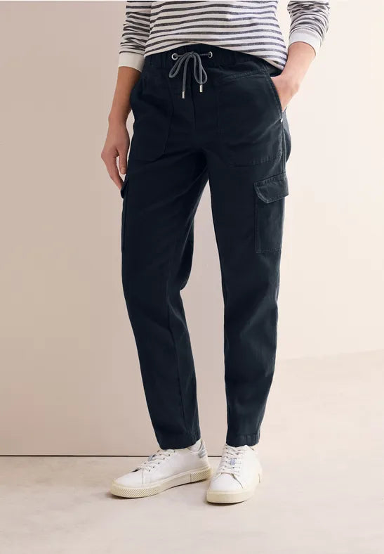 CECIL cargo pants in a washed look