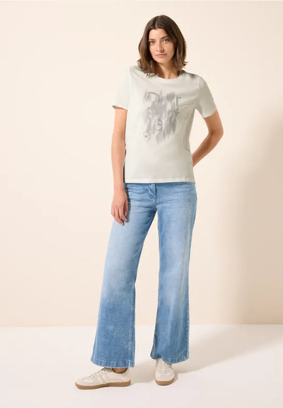CECIL T-shirt with foil print