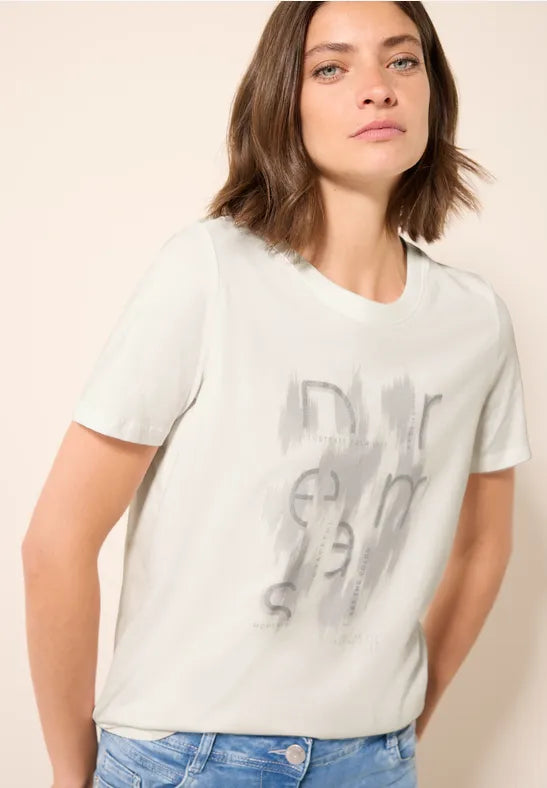 CECIL T-shirt with foil print