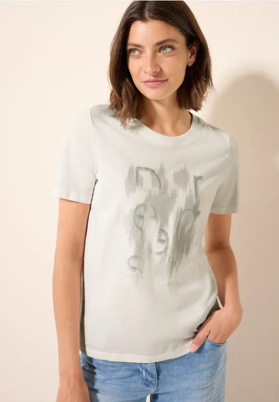 CECIL T-shirt with foil print