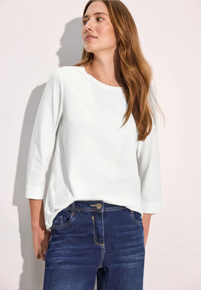 Cecil top white