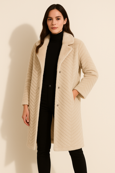 cream coat