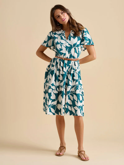 Brakebrun Woodland Leavesdress
