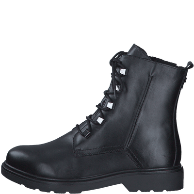 Marco Tozzi Black boots premio women's boots flat boot black boots