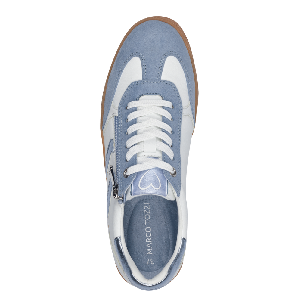 Marco Tozzi sneakers blue/white