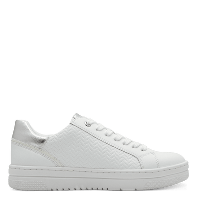 Marco Tozzi sneakers white/silver