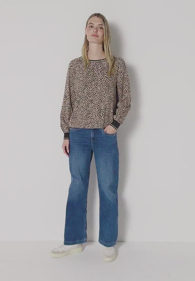 Street One Leo blouse with tape details