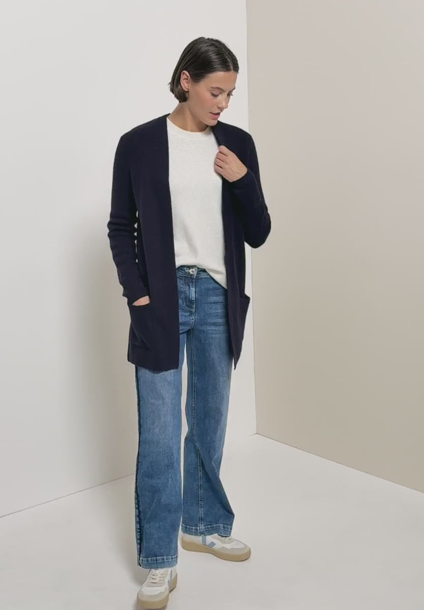 CECIL Open textured cardigan