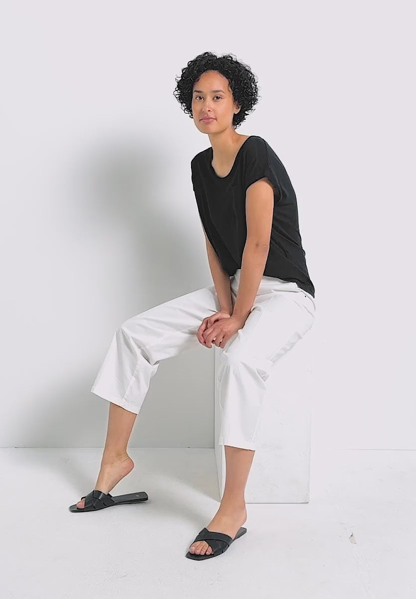 Street ONE Linen-look T-shirt