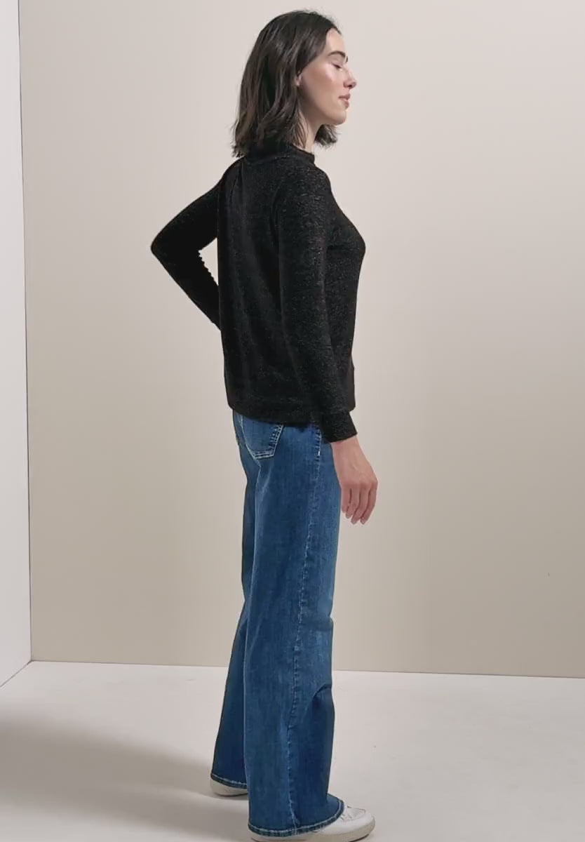 CECIL Cosy Melange top