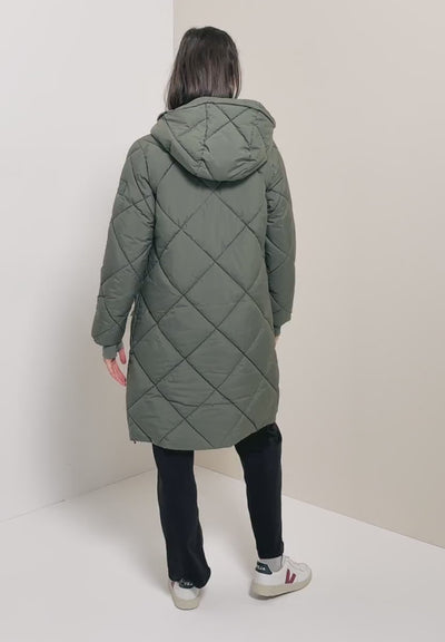 Cecil ripstop Quilted coat