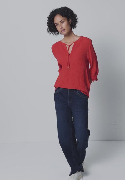 Street One Structured tunic blouse