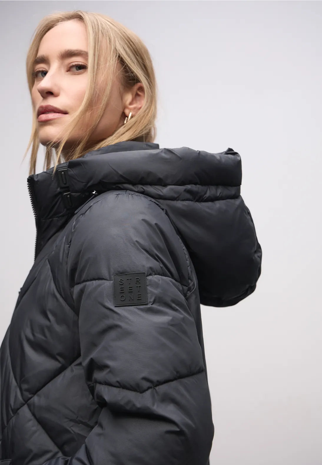 Street One long quilted jacket