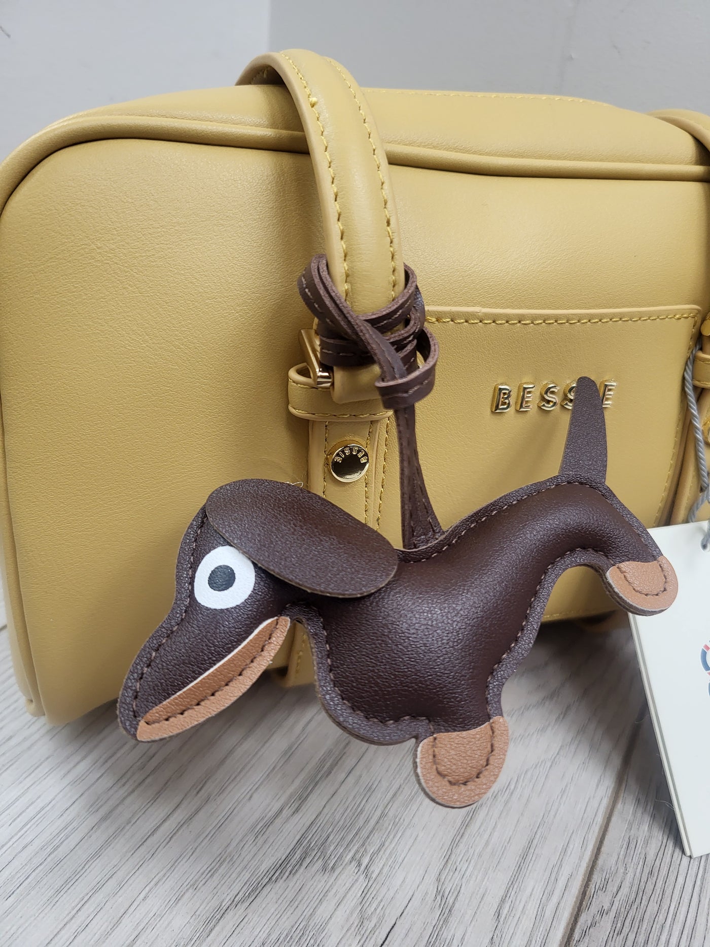 Bessie London sausage dog bag