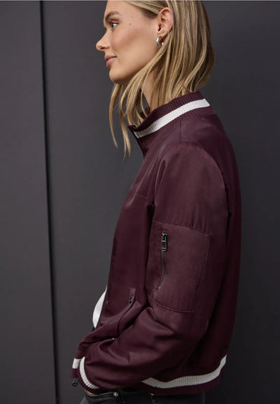 Street One jacket with college details