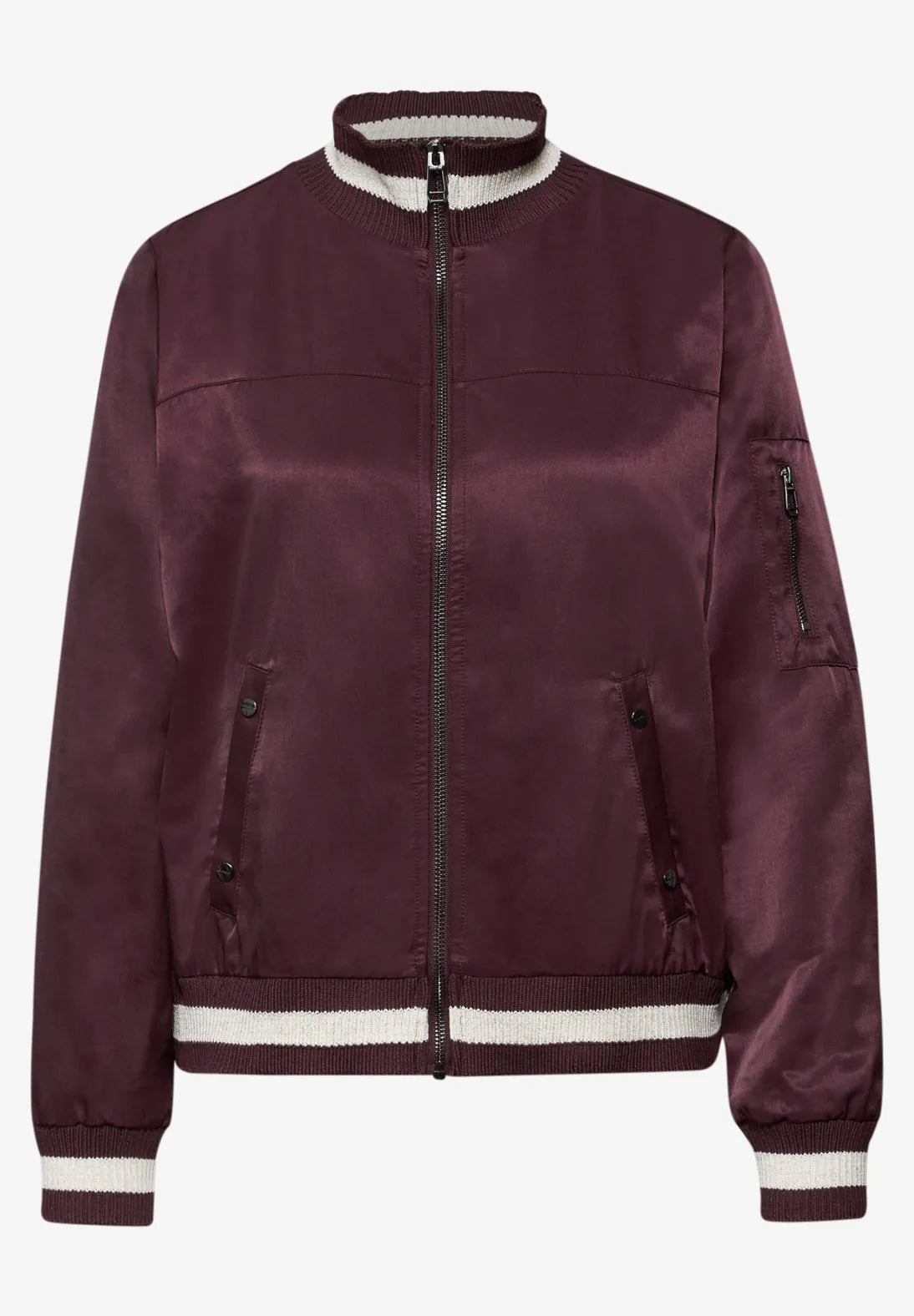 Street One jacket with college details