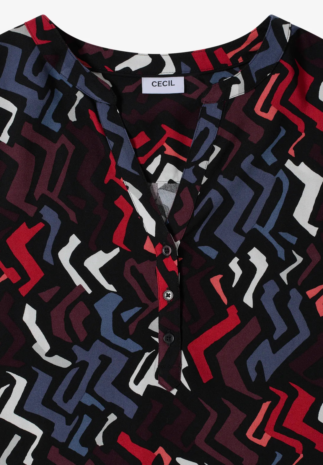CECIL Blouse with graphic pattern