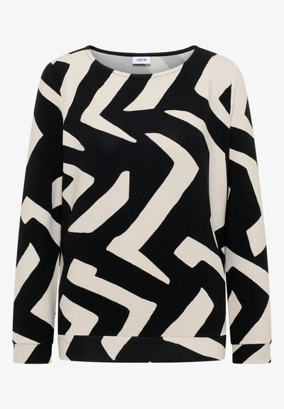 CECIL Ottoman top with pattern