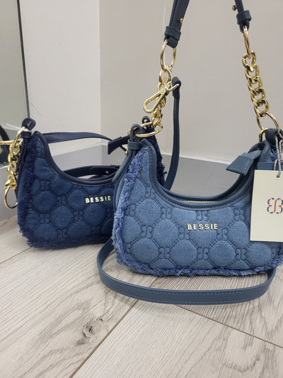 Bessie London Denim bag