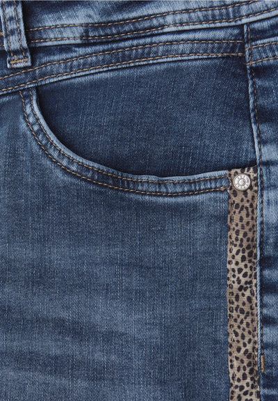 Street One Straight Legs jeans with tape