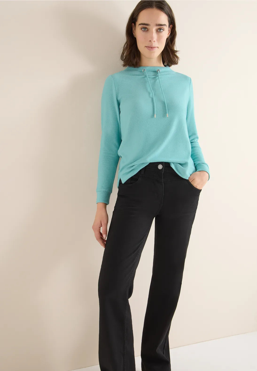 CECIL Cosy Melange top