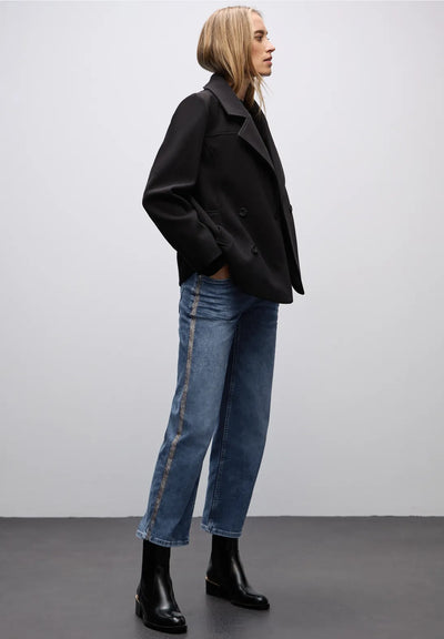 Street One Straight Legs jeans with tape