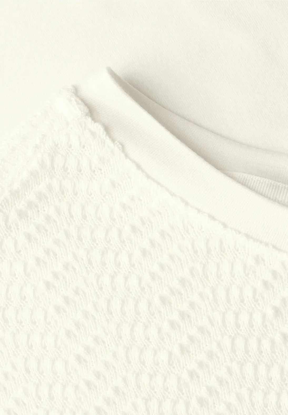 Street One top with perforated detail