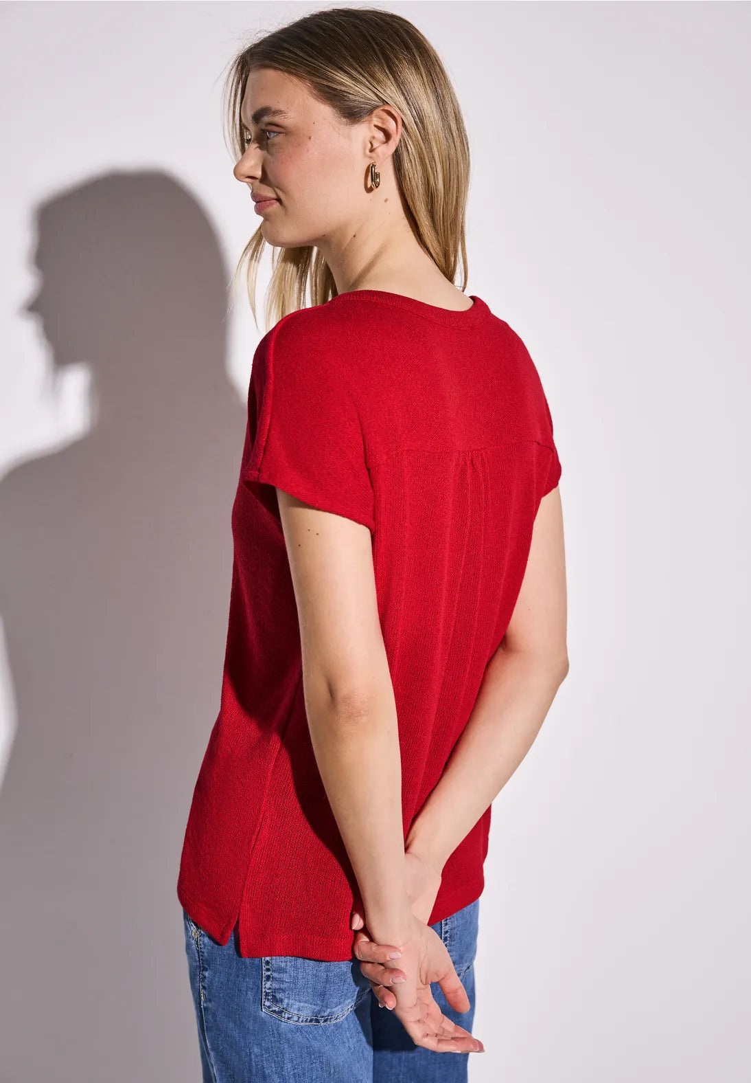 Street One Knit-look top