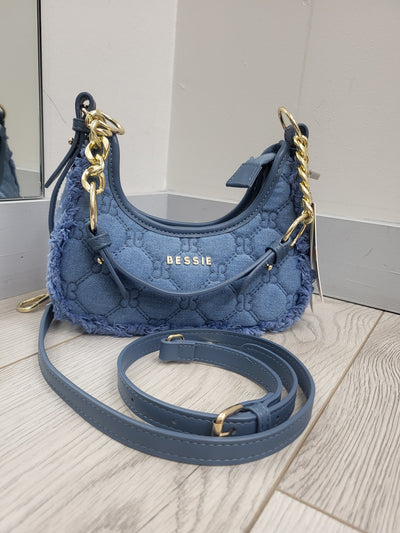 Bessie London Denim bag