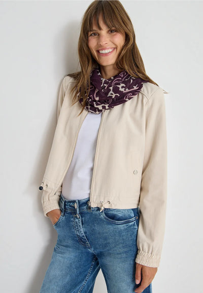 CECIL patterned loop scarf